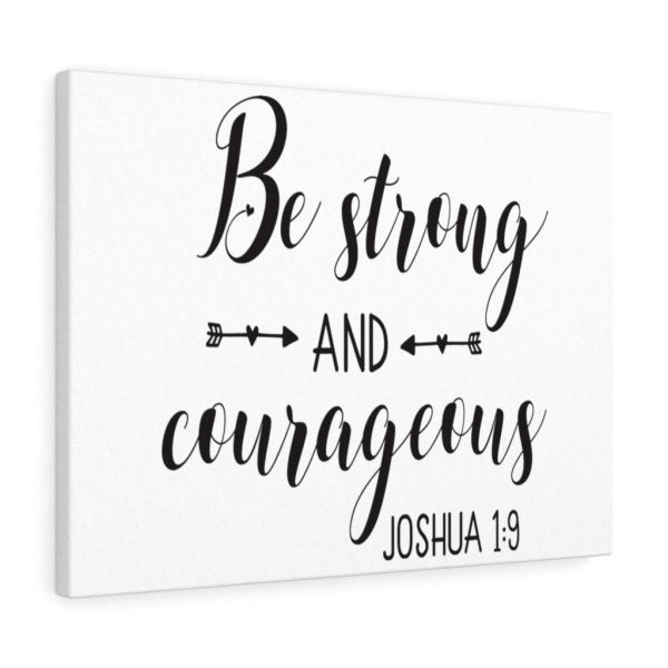 Scripture Canvas Strong And Courageous Joshua 1:9 Christian Bible Verse Meaningful Framed Prints, Canvas Paintings - Image 7