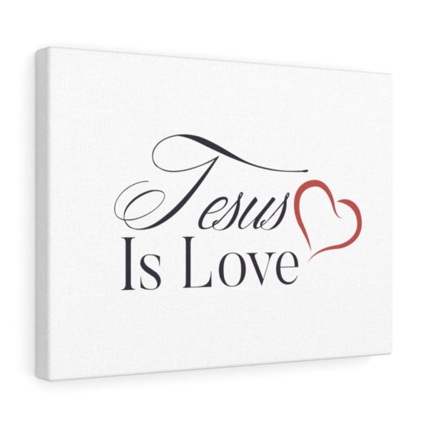 Scripture Canvas Jesus Is Love Christian Bible Verse Meaningful Framed Prints, Canvas Paintings - Image 3