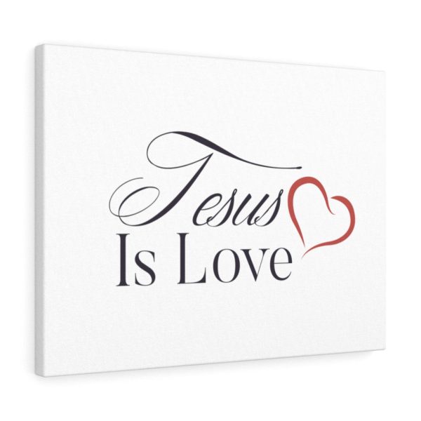 Scripture Canvas Jesus Is Love Christian Bible Verse Meaningful Framed Prints, Canvas Paintings - Image 4