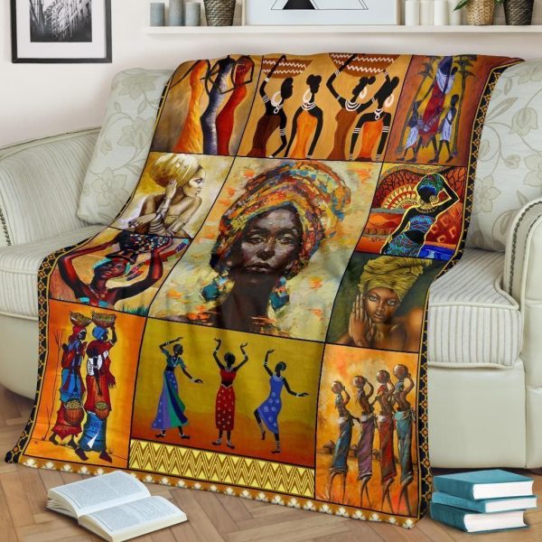 African Culture Cxxxix Blanket - Image 2